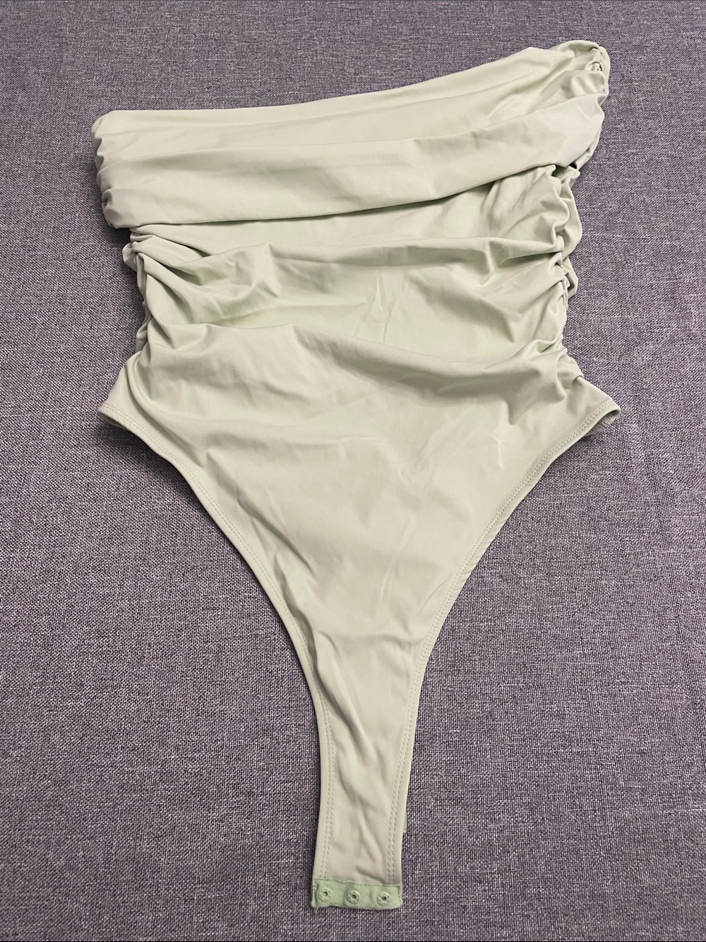 Kids One-Piece Swimsuit - Light Sage Green
